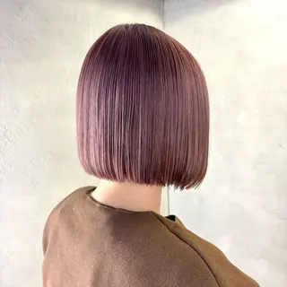 ミディアム カラー パーマ ヘアアレンジ 艶髪/髪質改善/縮毛 masae🌼のヘアスタイル