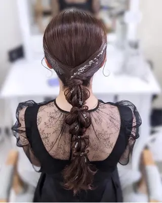 ヘアアレンジ ヘアセットサロン ココのヘアスタイル