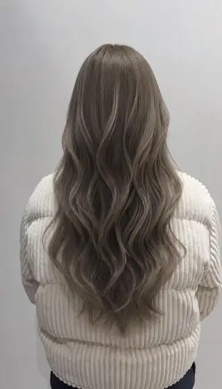 ロング カラー 柔らかハイトーン/ 美髪💙ྀི/ミナルのヘアスタイル