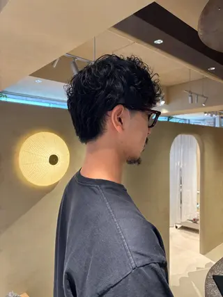 パーマ メンズ 中目黒 akaneのヘアスタイル