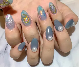 ネイル Lino+ ネイル&よもぎ蒸しのネイルデザイン