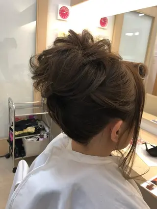 ヘアアレンジ HempBeauty 浅野アサミのヘアスタイル