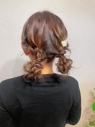 ヘアアレンジ hair salon【クラン】のヘアスタイル