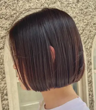 ショート カラー 生駒のパーマ達人 FEELけんけんのヘアスタイル