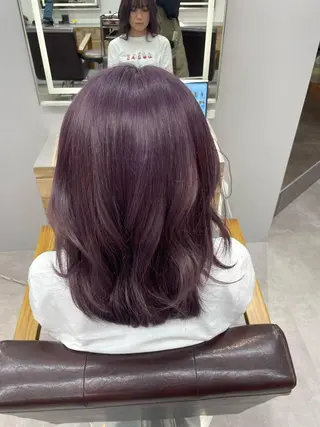 セミロング 🌷久保田 優🌷のヘアスタイル