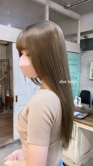 セミロング カラー ヘアアレンジ メンズ 心斎橋美容室 Junのヘアスタイル