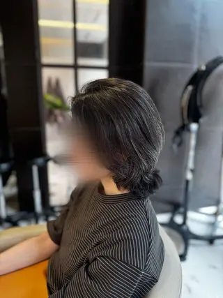 セミロング 🤍たむら みなみ 銀座🤍のヘアスタイル