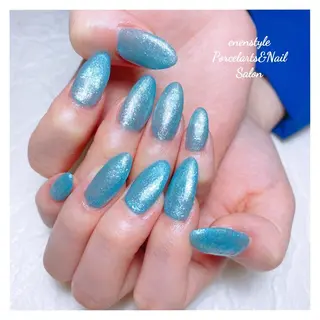 ミディアム ネイル 🐾enen style 🐾のネイルデザイン