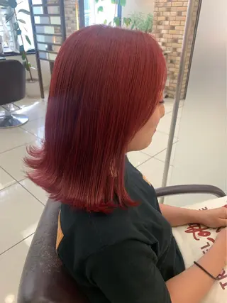ミディアム 羽エクステ🪽 🤍まき🤍のヘアスタイル