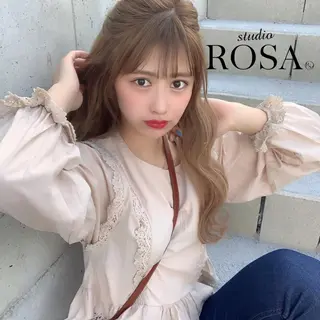カラー 関東 蓮太のヘアスタイル