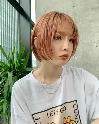 ショート 🦕ぷつっとボブ🦕 🦕原宿🦕りょうたのヘアスタイル