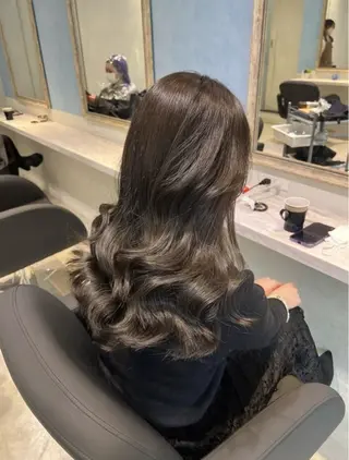 カラー 透明感ツヤカラー/ ゆうな💙のヘアスタイル