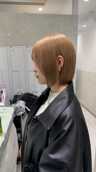 ショート カラー 札幌ブリーチカラー/ ダブルカラー/ドイのヘアスタイル