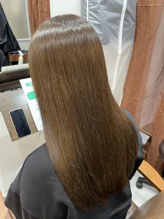 ロング 暖色*ベージュ *くらたあやかのヘアスタイル