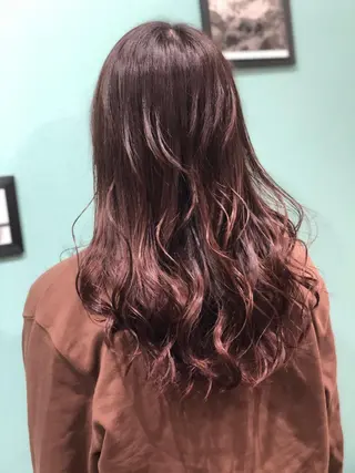 セミロング 縮毛矯正の達人 ☆ 松本のヘアスタイル