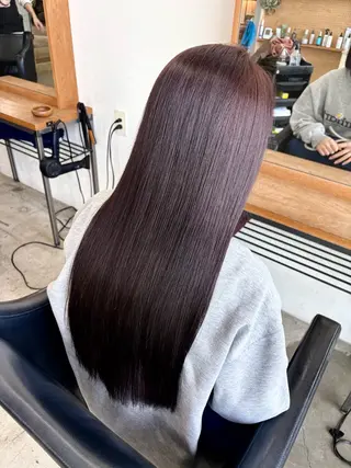 ロング 本村 あやかのヘアスタイル