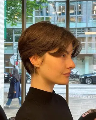 ショート 暖色/パーマ 🌼クニトウメイのヘアスタイル