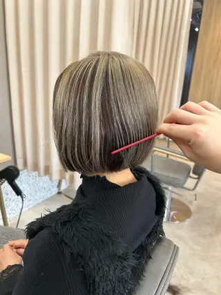 ミディアム TELA HAIR 岩槻 高梨のヘアスタイル