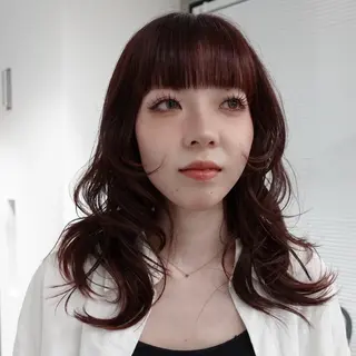 セミロング カラー ヘアアレンジ 🌐サトウ リョウ🌐のその他イメージ
