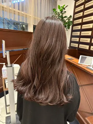 ロング 縮毛矯正/ 屋宜　輝のヘアスタイル