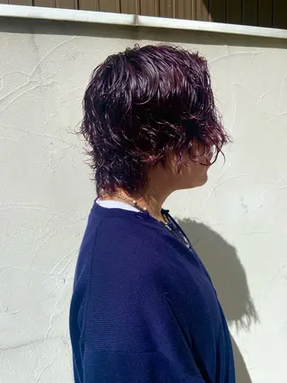 カラー パーマ メンズ 🌙Ash中目黒 坪内沙月🌙のヘアスタイル