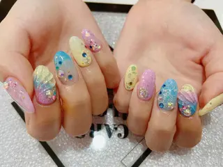 ネイル 長さだし専門店 M2 rikaのネイルデザイン