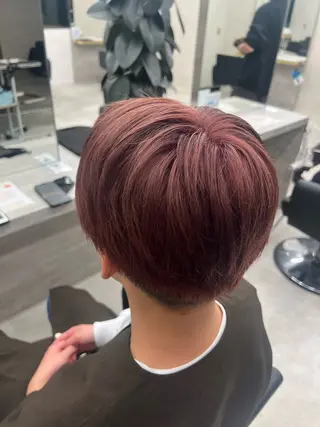 カラー メンズ 透明感デザインカラー /髙橋/白髪ぼかし可のヘアスタイル