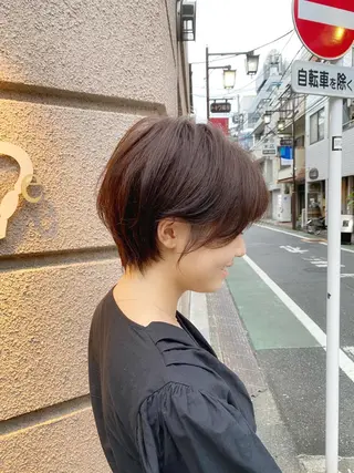 ショート 美髪❣️縮毛矯正/ 髪質改善✨/山本のヘアスタイル