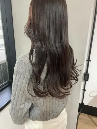 ロング カラー coco♡ 韓国hairのヘアスタイル