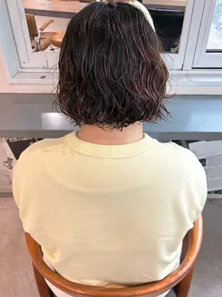 ショート パーマ 渋谷/ kannaのヘアスタイル
