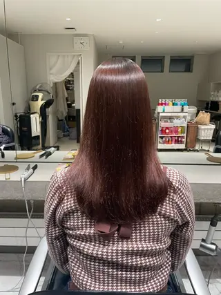ロング パーマ kilto.きょうか 🍑カットモデル🍑のヘアスタイル