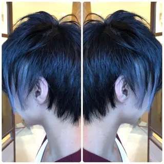 ショート カラー 小山内 龍一郎 店長のヘアスタイル