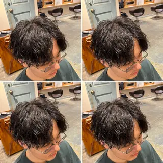 パーマ メンズ メンズパーマ特化 店長望月謙二郎のヘアスタイル
