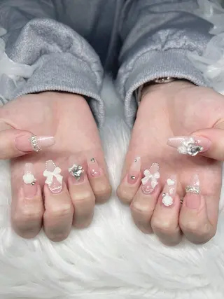 ネイル Lee Nails チップ長さだし専門店のネイルデザイン