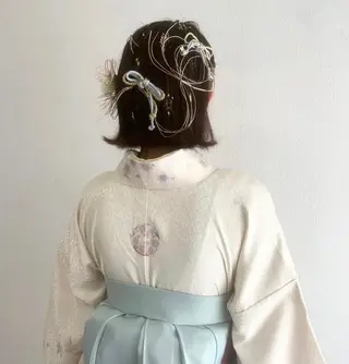 ヘアアレンジ 麻優 ヘアセットのヘアスタイル