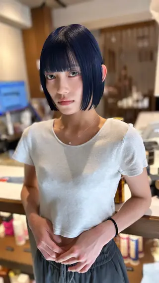 ショート 柳沼 沙季奈のヘアスタイル