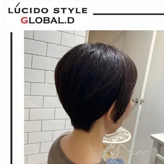 ショート カラー パーマ ヘアアレンジ メンズ キッズ ✂︎ショート、ボブ、 レイヤー🩵YUMIのヘアスタイル