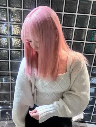 ミディアム Noe🎀 梅田美容師のヘアスタイル