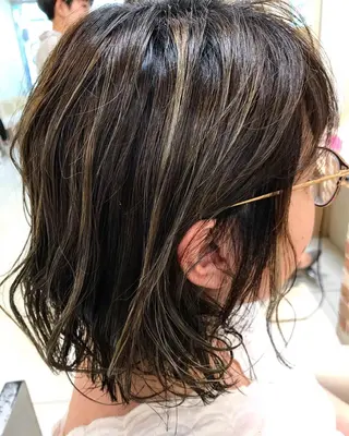 ショート カラー 店長 大方康暉のヘアスタイル