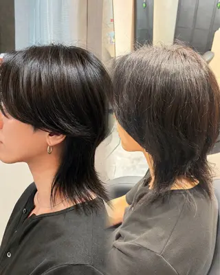 メンズ メンズ毛流れ縮毛矯正 🎀さくら🎀のヘアスタイル