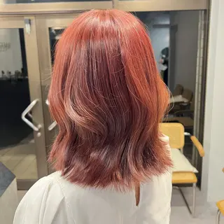 ミディアム カラー ブリーチモデル✂︎ カラー特化✨ひかり/のヘアスタイル