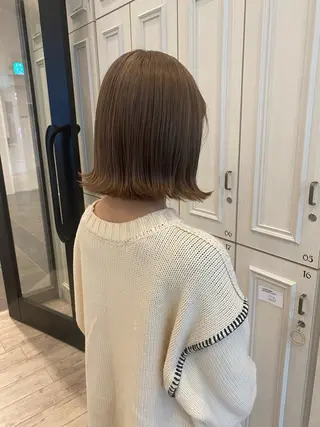 ミディアム 武田 夏帆のヘアスタイル