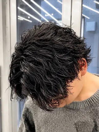 パーマ メンズ 🔱OVARL🔱 メンズパーマ/たいがのヘアスタイル