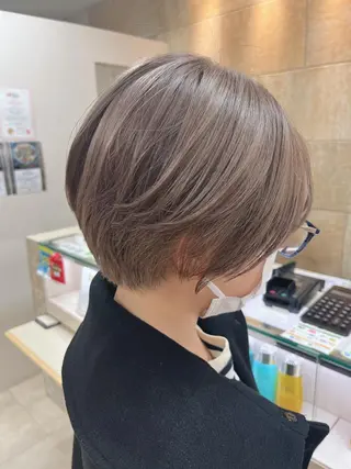 ミディアム カラー 暖色/ブリーチカラー 🎀 M i k uのヘアスタイル