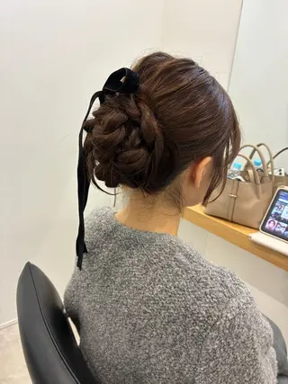 ロング ヘアアレンジ レイヤー/ヘアセット 💐nao.のヘアスタイル