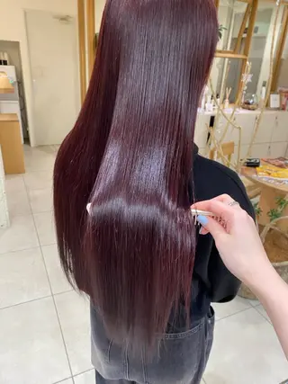 ロング カラー カラーモデル/ 矢場町/リリカのヘアスタイル