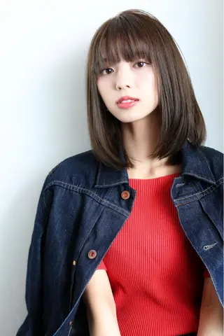 ミディアム 中野 恵脩のヘアスタイル