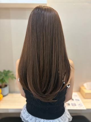 セミロング 【公式】amble luxe池袋東口🩷のヘアスタイル