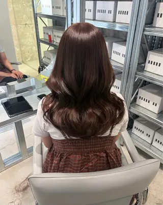 セミロング カラー ダブルカラー/レイヤ ーカット 🤍ゆきなのヘアスタイル