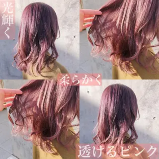 セミロング カラー ヘアアレンジ メンズスタイル ly本厚木のヘアスタイル